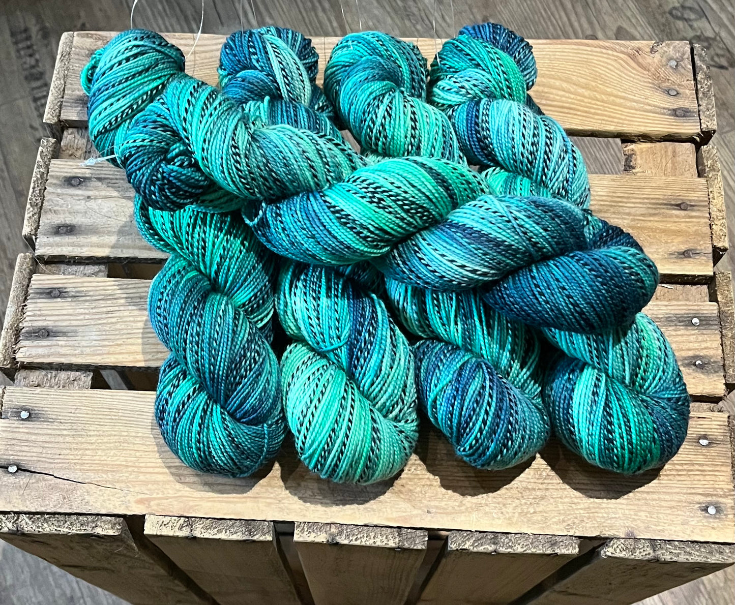 Safari Sock grün blau - 25121