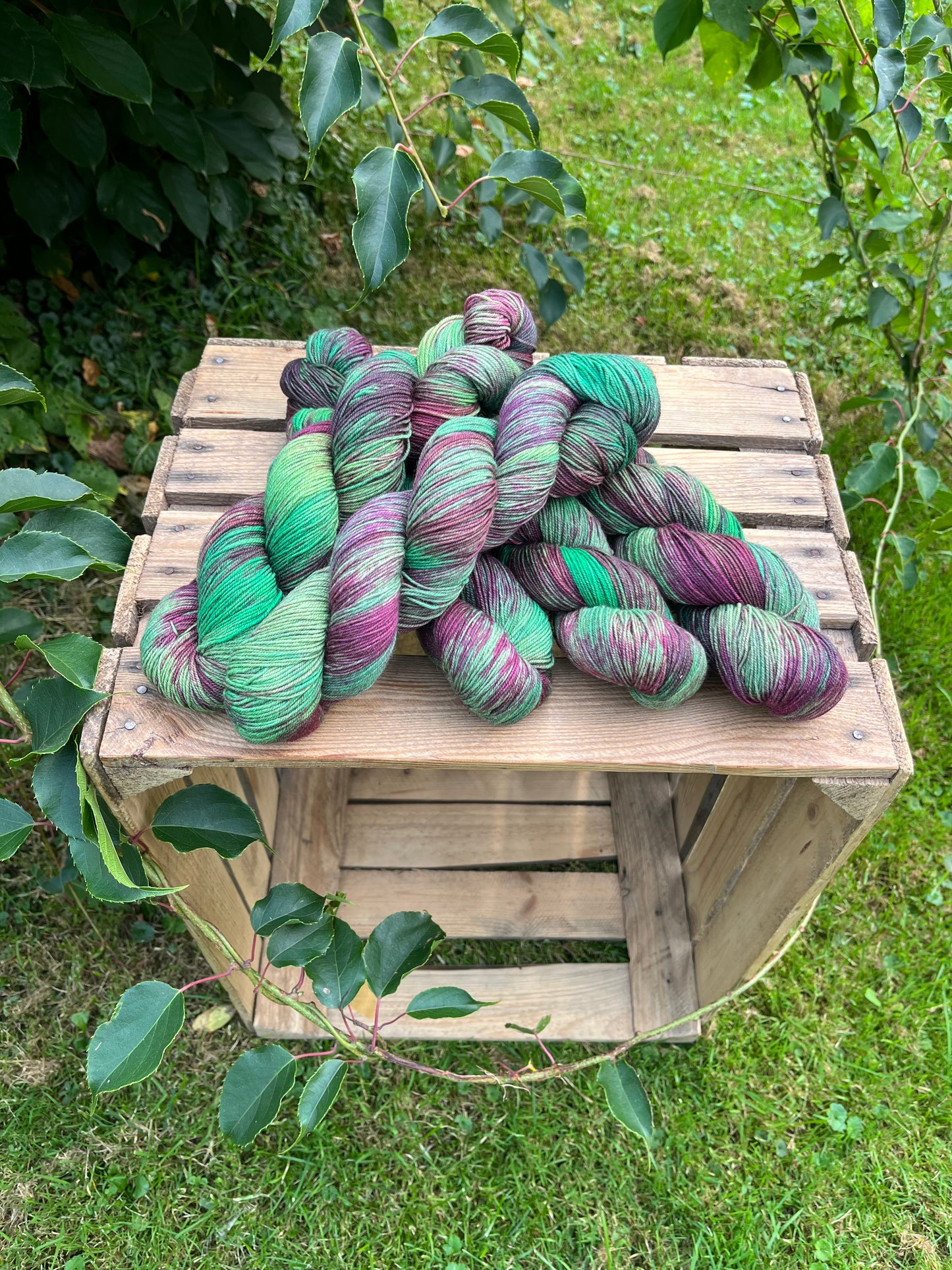 Himalay Sock Harlekin Grün - 25081