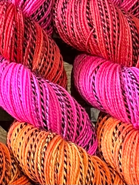Safari Sock Orange Rot Pink - 26108
