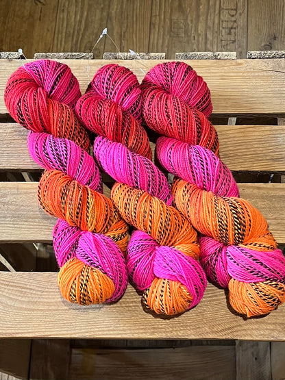 Safari Sock Orange Rot Pink - 26108