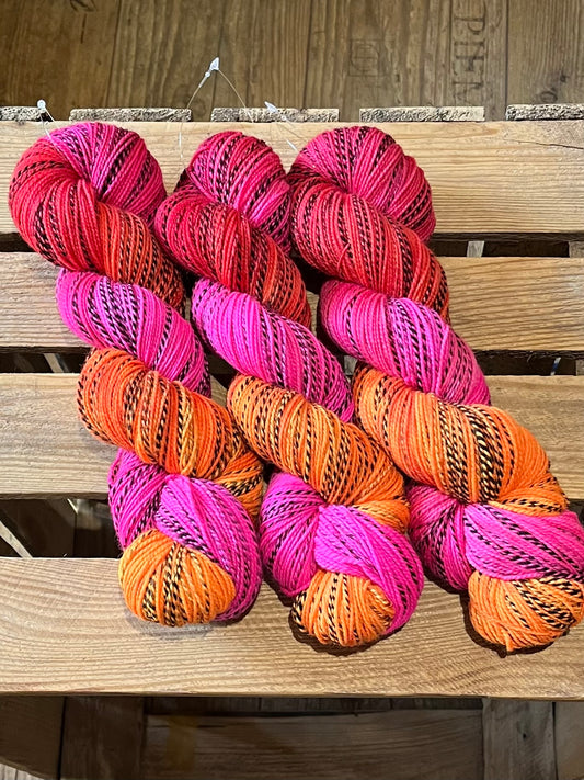 Safari Sock Orange Rot Pink - 26108