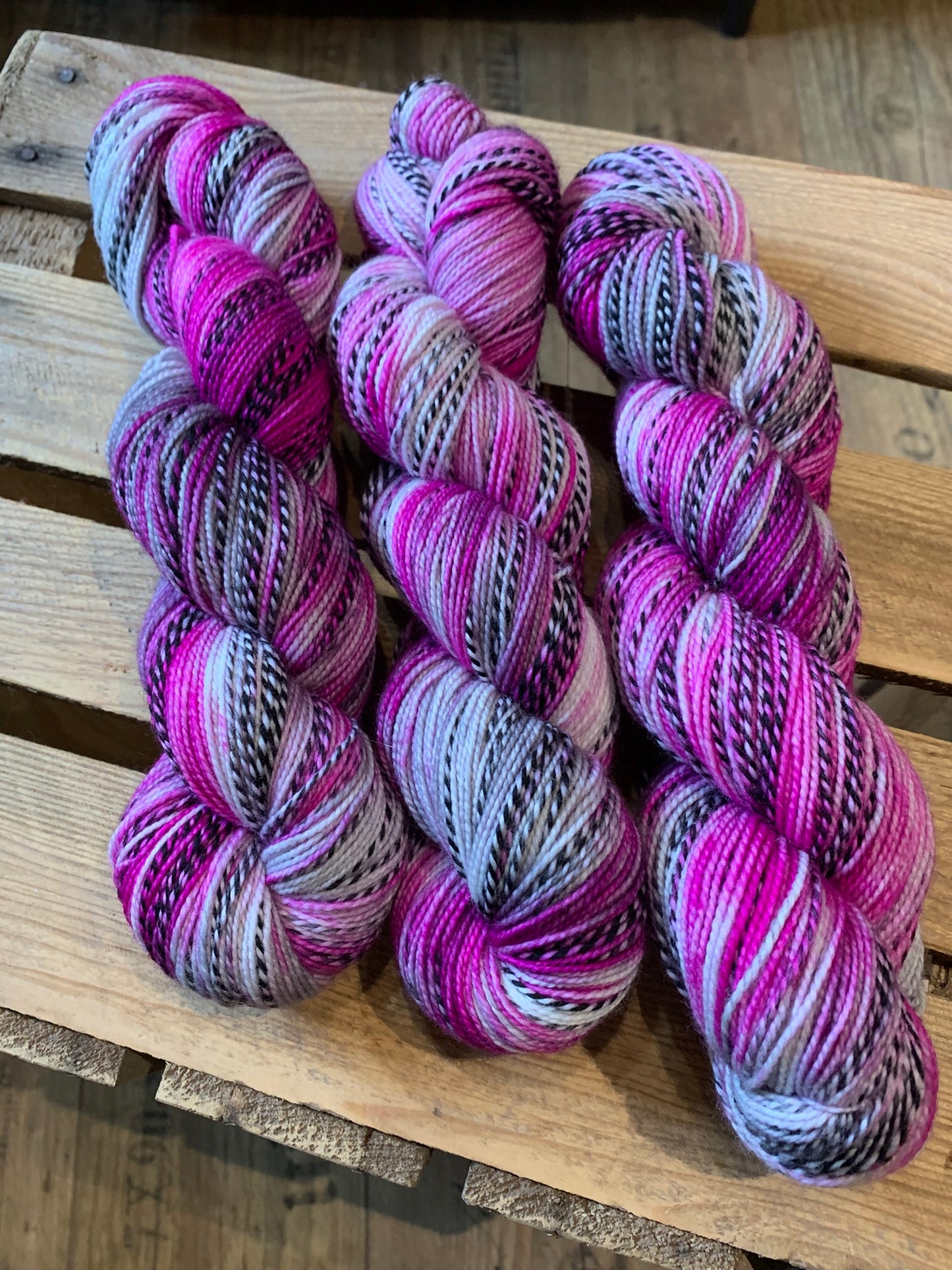Safai Sock Pink Grau - 25012