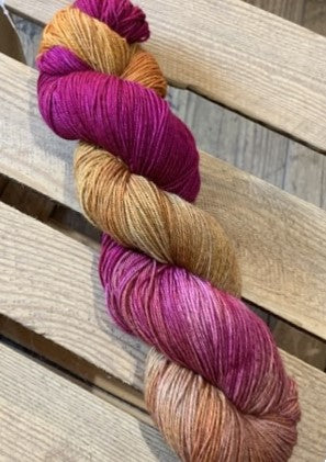 Himalaya Sock pink-orange - 25017