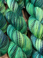 Safari Sock Blau Grün Gelb - 25041