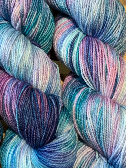 Goldrausch Teal-Blau-Plum - 25053